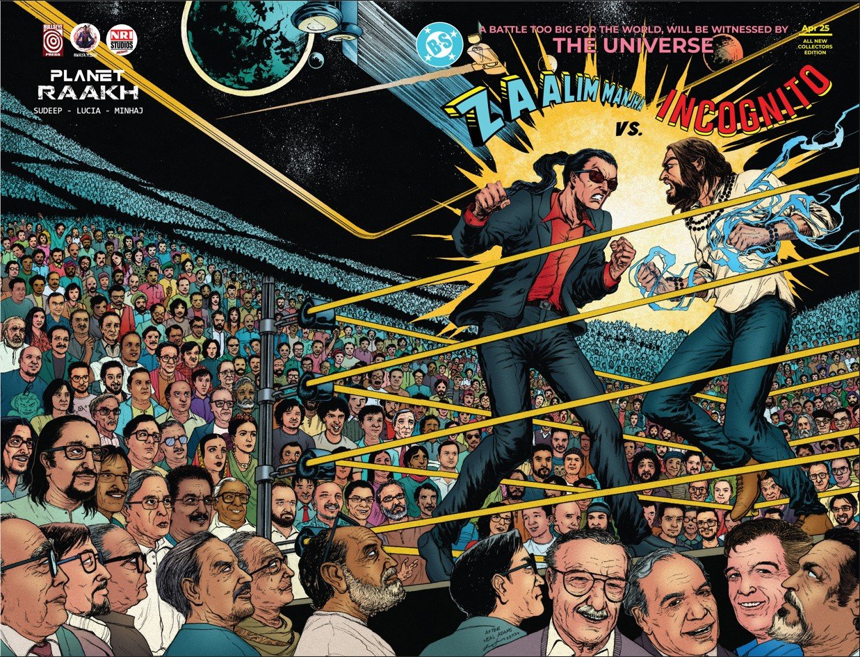 Planet Raakh - Zaalim Manjha  vs Incognito English - Hardbound (One Shot)